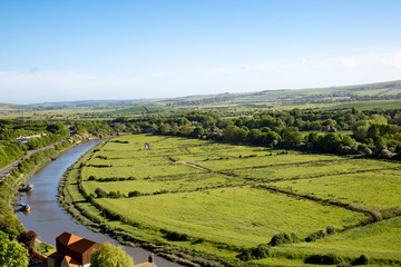 Obraz premium The River Ouse at Lewes