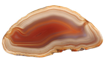 natural agate isolated