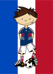 Cartoon Soccer - Football Player