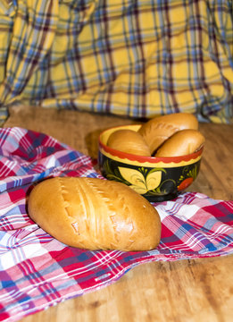 Russian traditional pie pierog pirog