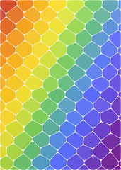 Fototapeta premium Abstract background in the form of hundreds of rainbow color 