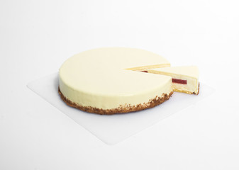 torta gelato artigianale sul bancone della pasticceria