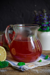 Compote in a jar