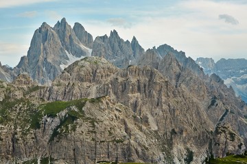 Dolomites mountain landscape