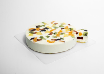 torta gelato artigianale sul bancone della pasticceria