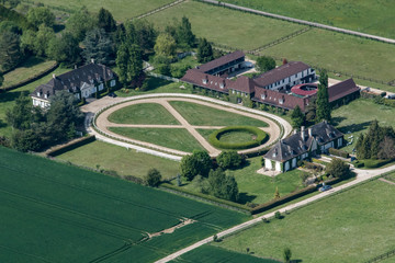 Propri&eacute;t&eacute; d'&eacute;levage de chevaux au sud de Paris pr&egrave;s de Fontainebleau