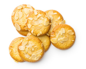 Sweet almond cookies.