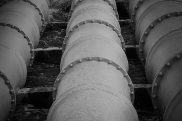 Steel Pipes background