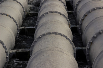 Steel Pipes background