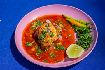 Canned fish salad