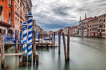 Piles of Grand Canal, Venice