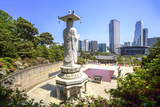 Bongeunsa temple, Seoul, Korea