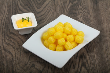 Cheese corn balls