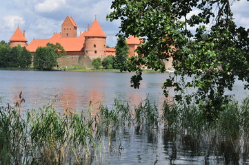 Fototapeta na wymiar Château de Trakai, Lituanie