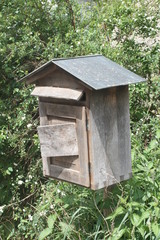 Biefkasten aus Holz