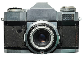 old camera with clip-path