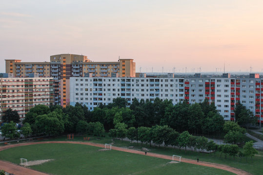 Blocks of flats in Bratislava - Petržalka