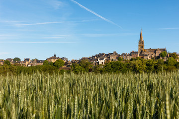 French village, B&eacute;cherel, Brittany - Village de France Bretagne