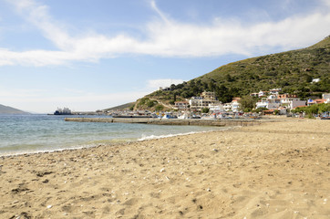 Plage de l’île de Fourni (Grèce)