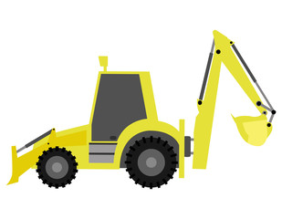 Construction machinery. Tractor