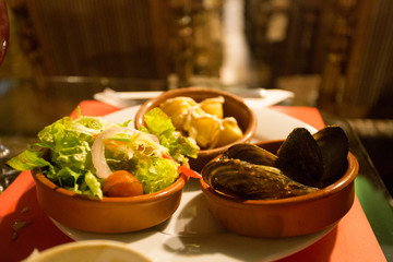 Tapas -  a traditional Spanish food