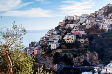 City at the Amalfi coast