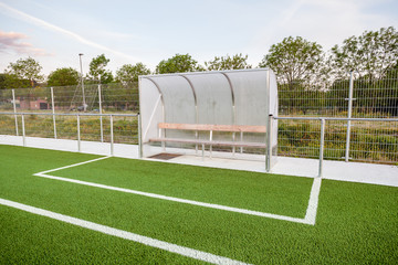 Fototapeta premium an football field