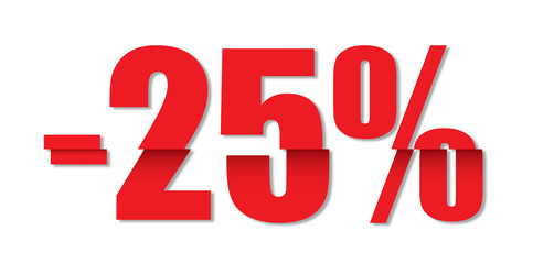 25%