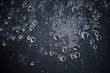 närbild vattenbubblor, sverige