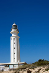 Fototapeta na wymiar Landmark Cape Trafalgar Spain Faro de Trafalgar
