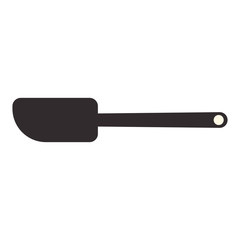 spatula cream decoration cake vector icon illustration graphic design