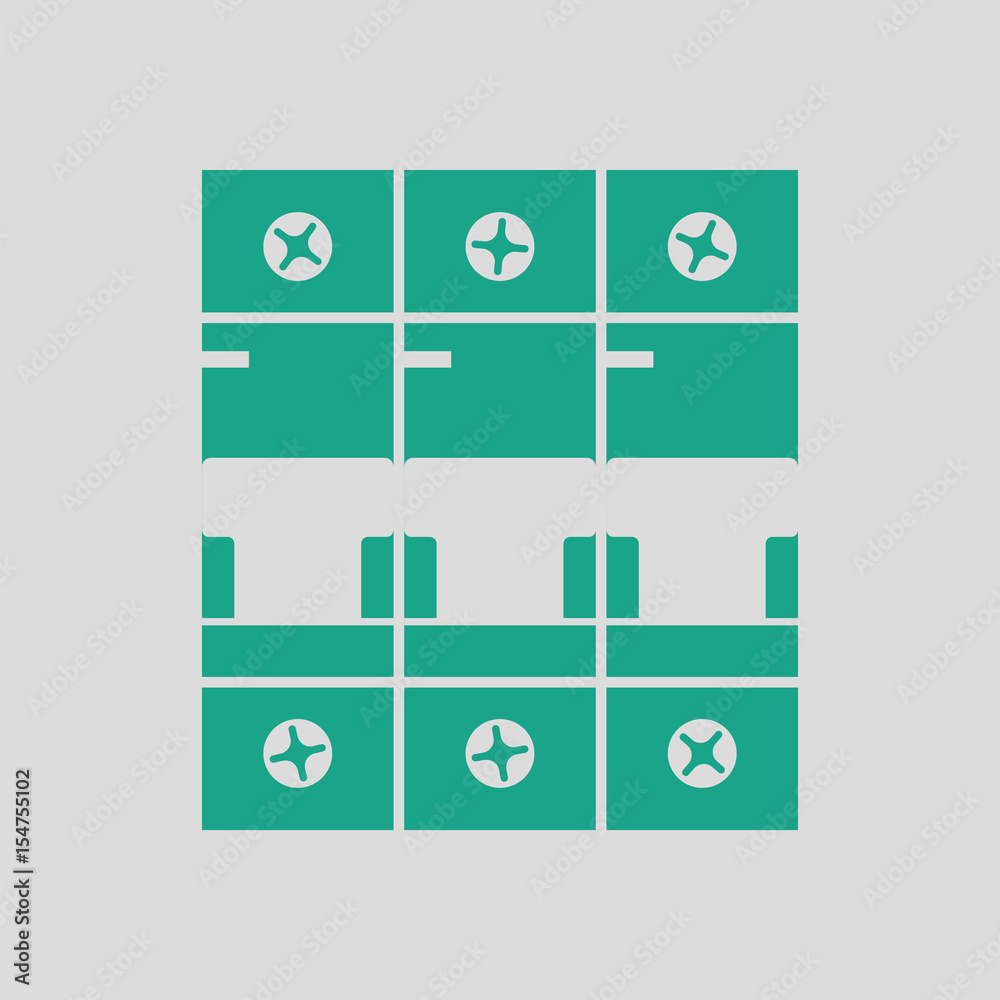 Sticker Circuit breaker icon