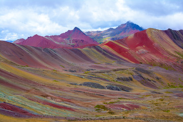 Vinicunca or Rainbow Mountain,Pitumarca-Peru
