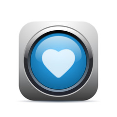 Square Push-Button - Vector