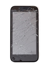Broken touch screen mobile phone