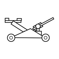 mower garden tool vector icon illustration graphic design