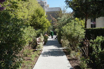 Obraz premium jardin des archives, paris