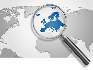  Landkarte *** Europa   © beugdesign