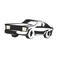 car transportation vehicle vector icon illustration graphic design