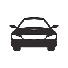 Plakat car transportation vehicle vector icon illustration graphic design