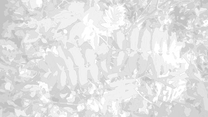 Vector illustration Gray abstract leaf background