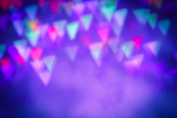 Abstract rainbow bokeh background. Design - Template