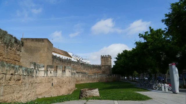 The old walls of Seville