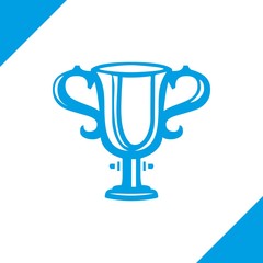 cup icon vector illustration. Flat design style