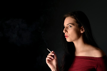 Obraz premium Women Smoking.