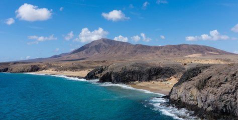 Obraz premium Plages de Papagayo, Lanzarote, Canaries
