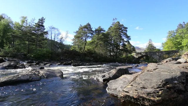 Falls of Dochart Killin Scotland
