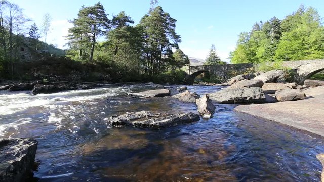 Falls of Dochart Killin Scotland
