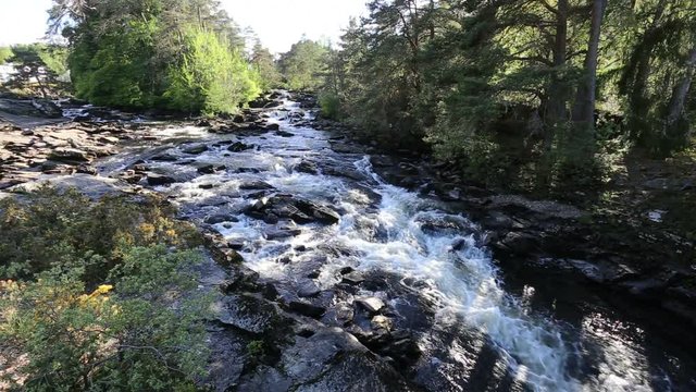 Falls of Dochart Killin Scotland
