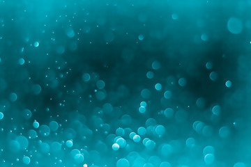 Bokeh Background Very dark cyan.
